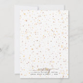 CARTE DE VOEUX JOYEUSE + Typographie à teinte asso (Dos)