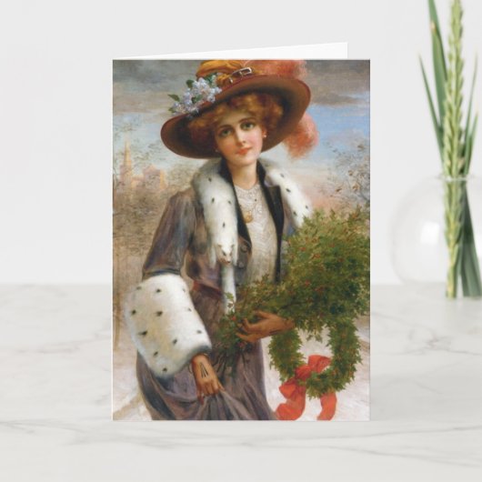 Carte de voeux "Joyeuses Fêtes" (Devant)