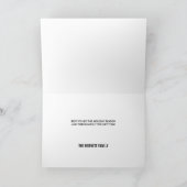 Carte de voeux - Joyeuses fêtes (Intérieur)