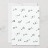 Carte de vœux Joyeuses Fêtes (Dos)