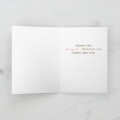 Carte de vœux joyeuses fêtes cocooning (Intérieur)