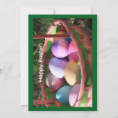 Carte de vœux Joyeuses Pâques (Devant)