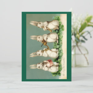 Carte de vœux Joyeuses Pâques