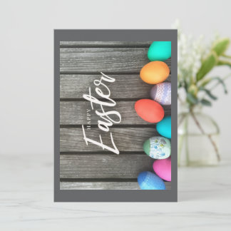 Carte de vœux Joyeuses Pâques