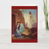 Carte de vœux Joyeuses Pâques (Devant)