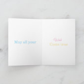 Carte de vœux 'Joyeux anniversaire' (Intérieur)