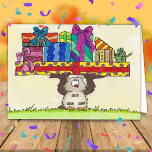 Carte de vœux JOYEUX ANNIVERSAIRE de Nicole Janes