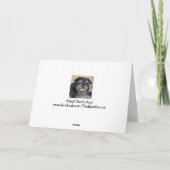 Carte de voeux : Joyeux anniversaire/étroit vos (Dos)