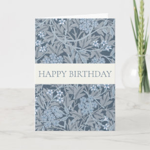 CARTE DE VOEUX "JOYEUX ANNIVERSAIRE" WILLIAM MORRI