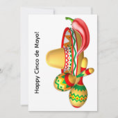 Carte de vœux Joyeux Cinco de Mayo (Devant)