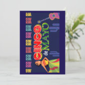 Carte de vœux Joyeux Cinco de Mayo (Debout devant)