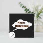 Carte de vœux "Joyeux Halloween!" (Debout devant)
