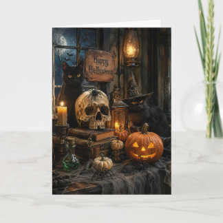 Carte de vœux Joyeux Halloween