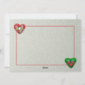 Carte de voeux Joyeux Noël (Dos)
