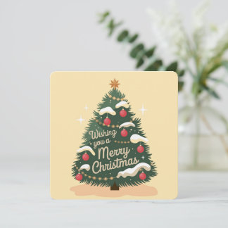 Carte de vœux Joyeux Noël