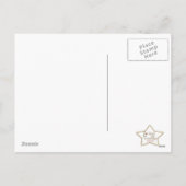 Carte de vœux Joyeux Noël Arbre (Dos)