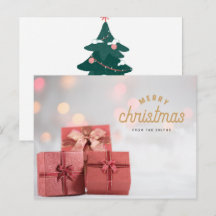 Carte de vœux Joyeux Noël | Fêtes de fin d'année