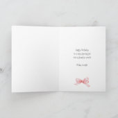 Carte de vœux Joyeux Non-Anniversaire Alice au Pay (Intérieur)