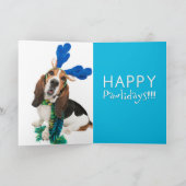 Carte de vœux Joyeux Pawliday (Intérieur)