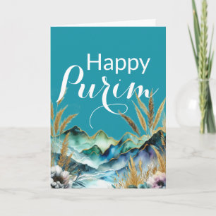 Carte de vœux Joyeux Pourim - Blue Mountain
