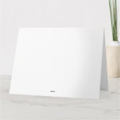 Carte de voeux Jumbo CROOKED (Dos)