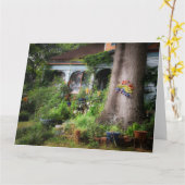 Carte de voeux Jumbo Jumbo RUSTIC GARDEN (Fleur jaune)