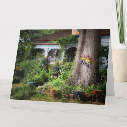 Carte de voeux Jumbo Jumbo RUSTIC GARDEN (Devant)