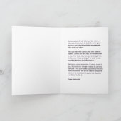 Carte de vœux Juneteenth The Answer (Intérieur)