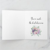 Carte de voeux JW Baptism Cadeaux (Intérieur)