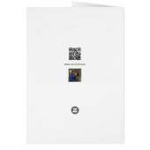 Carte de voeux Kabbalah Mandala (Dos)