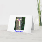 Carte de voeux Kaleidoscope - Design abstrait (Dos)