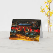 Carte de voeux Kansas City Union Station (Fleur jaune)