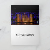 Carte de voeux Kansas City World Champs (Intérieur)