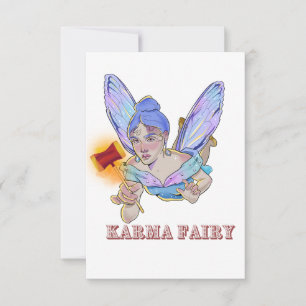 Carte de voeux Karma