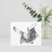 Carte de voeux Kelsey letterpress impression press (Debout devant)