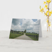 Carte de voeux Kentucky (Fleur jaune)