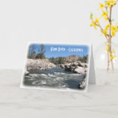 Carte de voeux Kern River! (Fleur jaune)