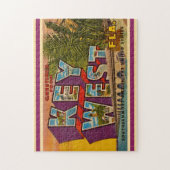 Carte de voeux Key West 11x14 Puzzle (Vertical)