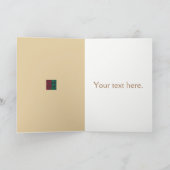 Carte de voeux Kimono #1 - Personnaliser (Intérieur)