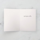 Carte de vœux Kin Otter First Light (Intérieur)