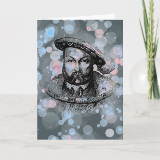 Carte de voeux King Henry VIII (Devant)