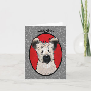 Carte de voeux KiniArt Briard
