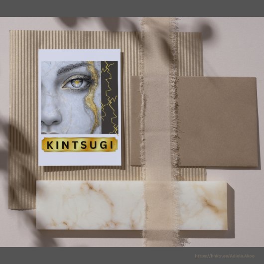 Carte de voeux KINTSUGI