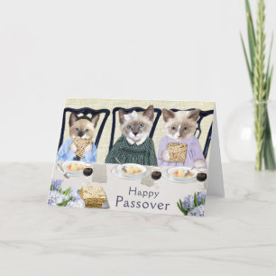 Carte de voeux Kittens Passover