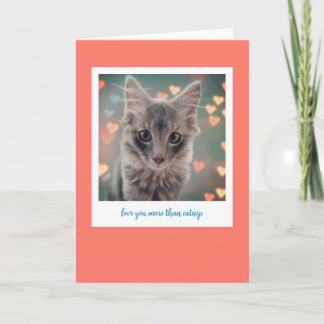 Carte de voeux Kitty Love