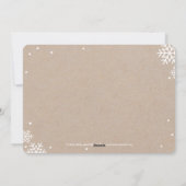 Carte de vœux Kraft pour les fêtes de This Is Us (Dos)