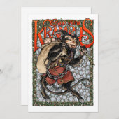 Carte de vœux Krampus 2018 (Devant / Derrière)