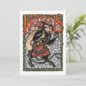 Carte de vœux Krampus 2018 (Debout devant)