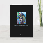 Carte de voeux LA Art (Dos)