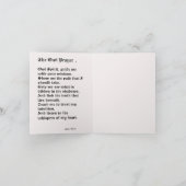 Carte De Voeux : La Sagesse De La Chouette (Intérieur)